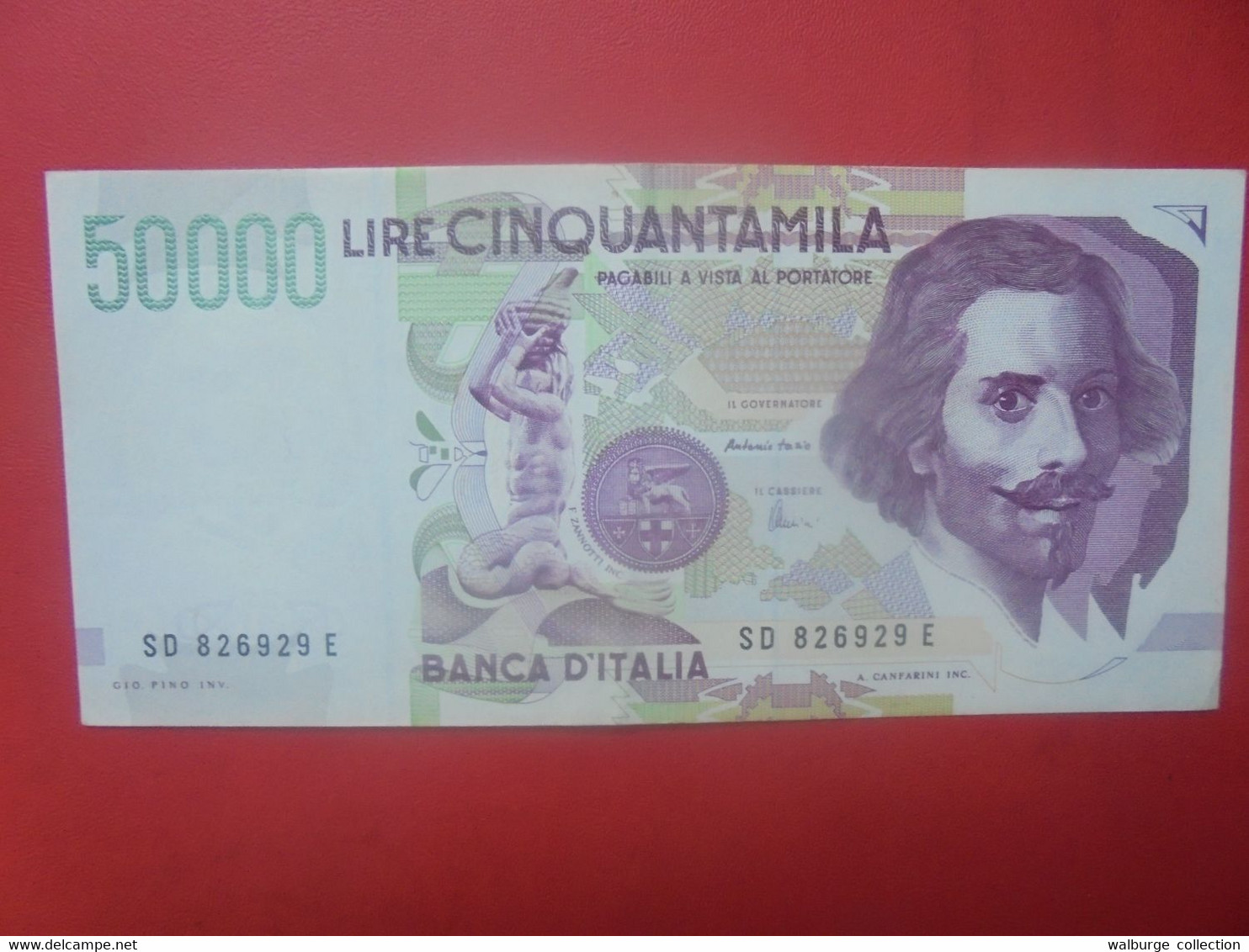 ITALIE 50.000 Lire 1984-90 Circuler (L.6) - 50.000 Lire