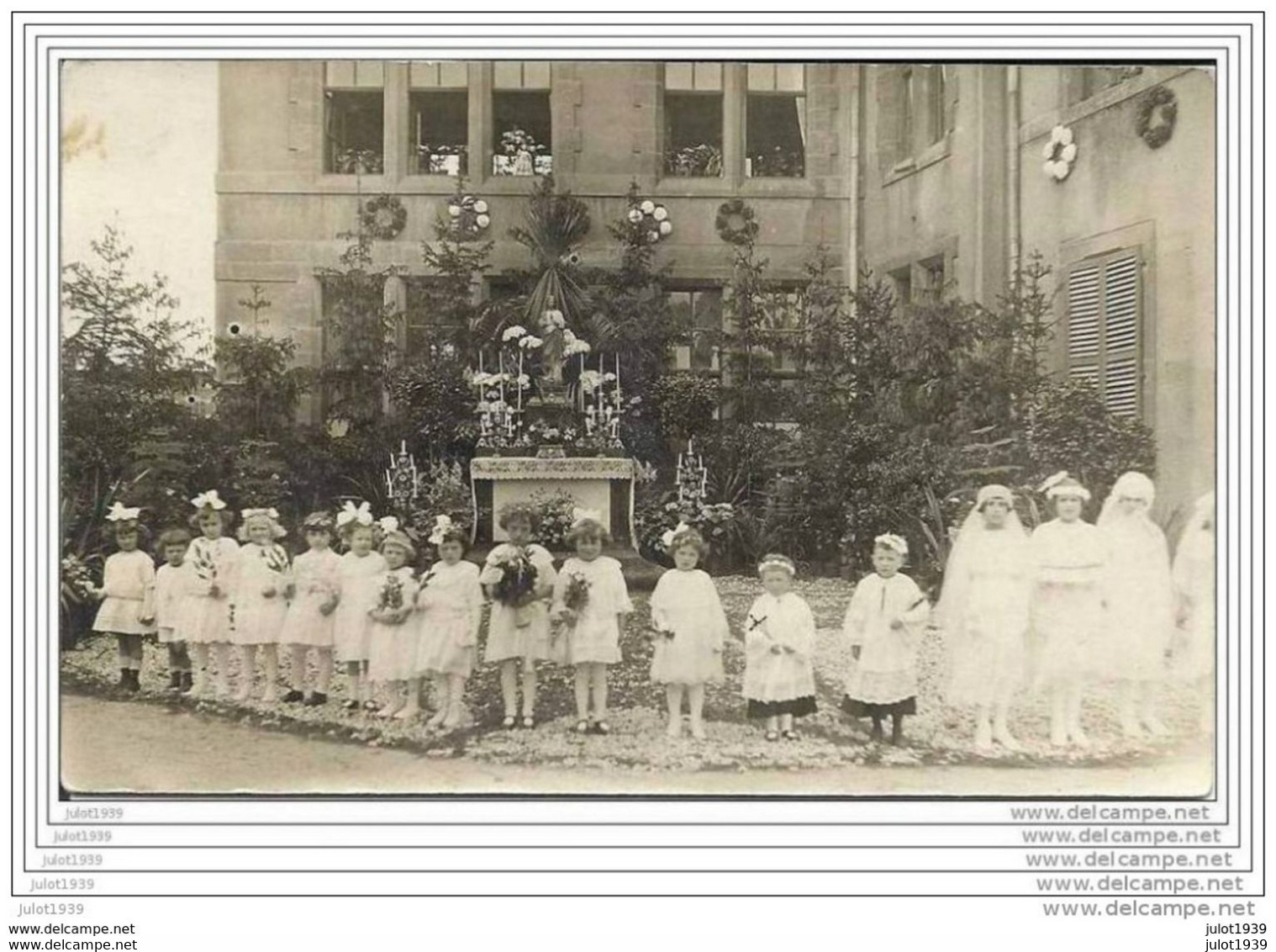 MEIX  ..-- Cérémonie Religieuse !!!  Carte - Photo .  Voir Verso . - Meix-devant-Virton