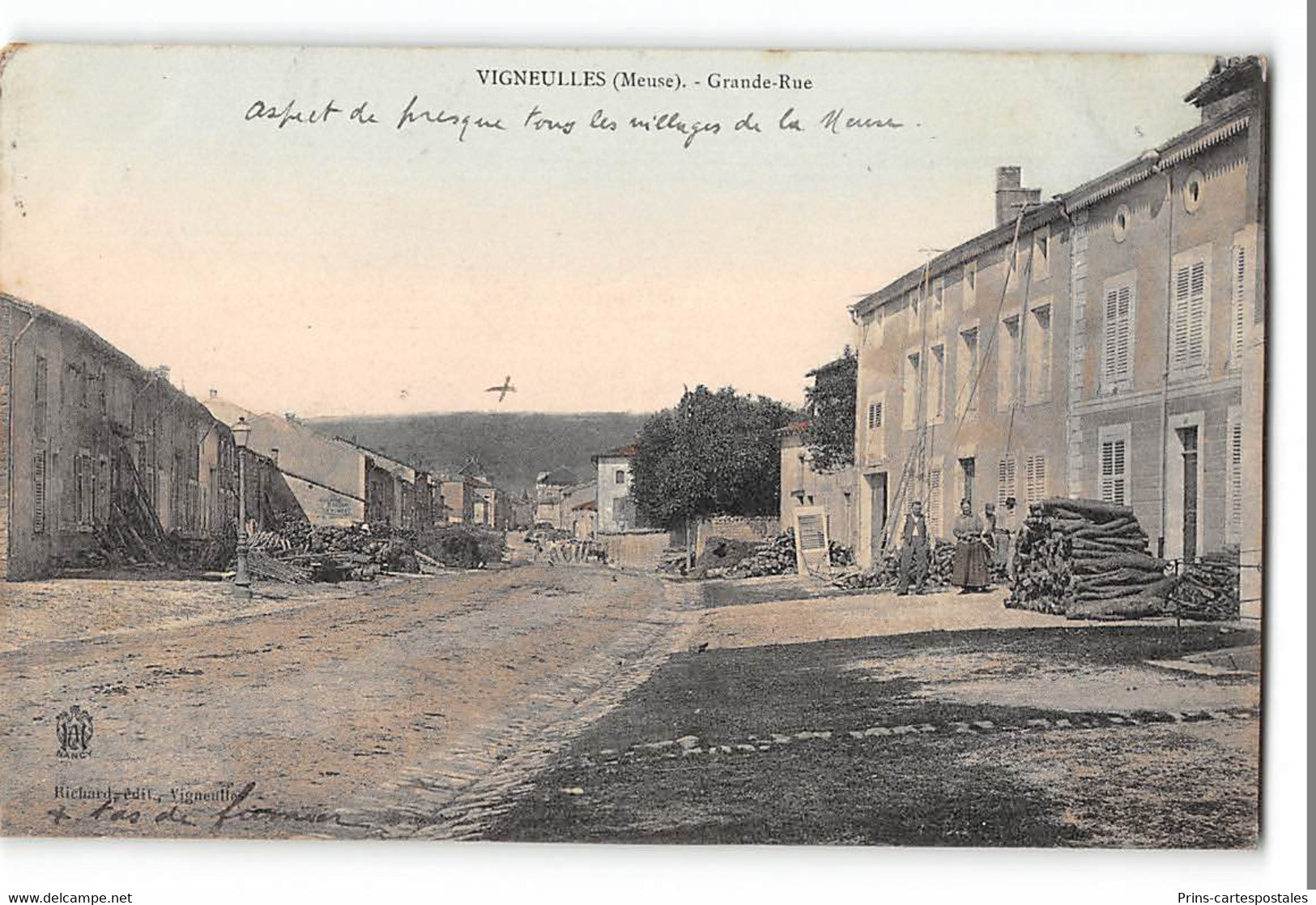 CPA 55 Vigneulles Grande Rue - Vigneulles Les Hattonchatel