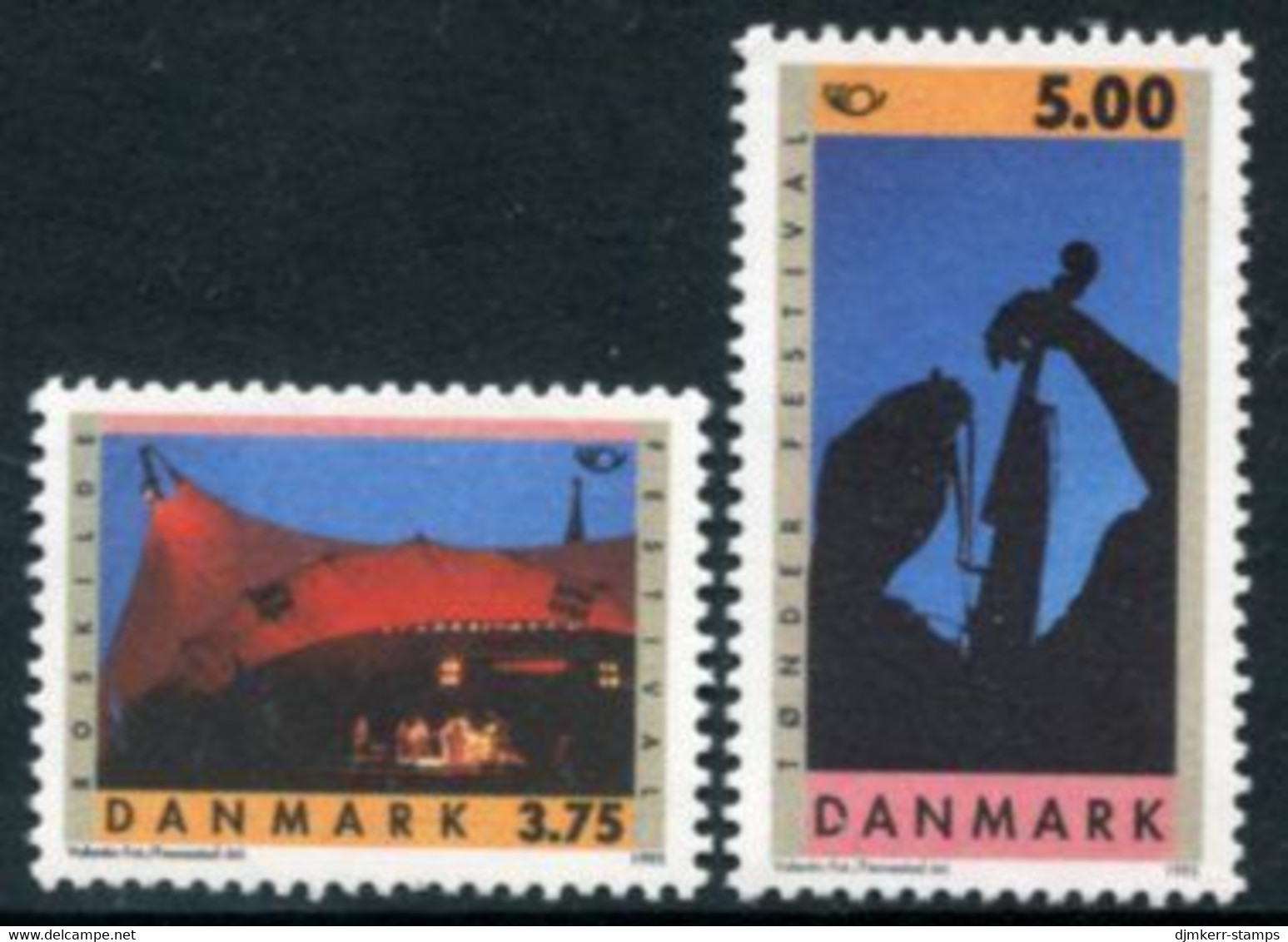 DENMARK 1995 Tourism MNH / **d.  Michel 1105-06 - Ungebraucht