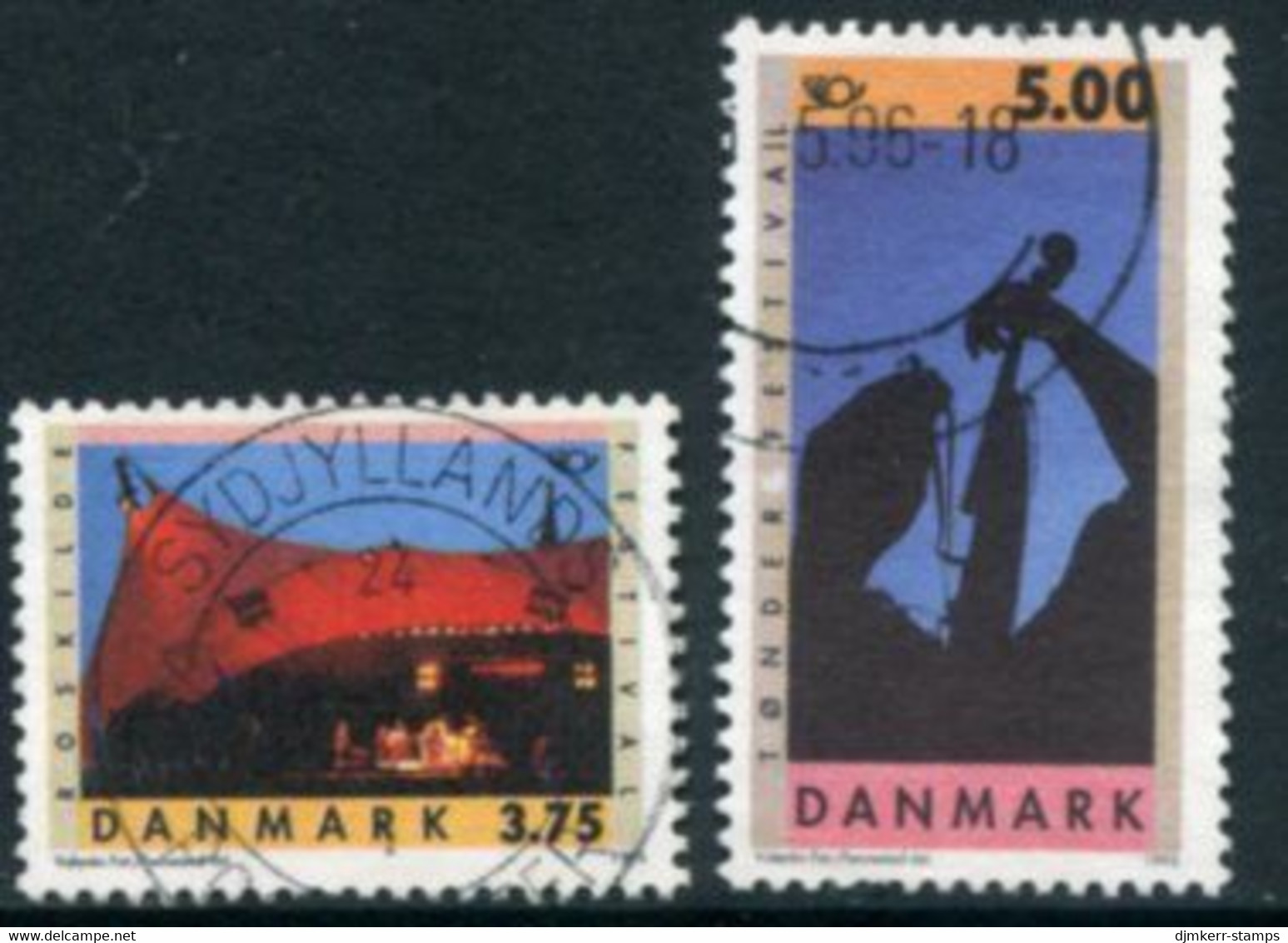 DENMARK 1995 Tourism Used.  Michel 1105-06 - Used Stamps
