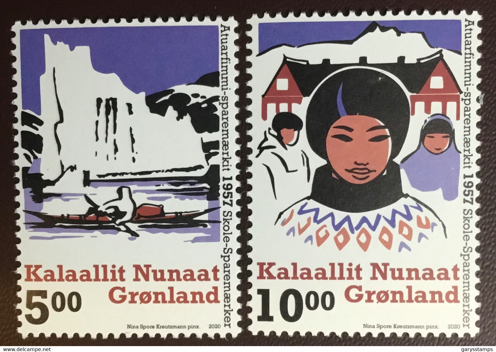 Greenland 2020 School Savings Stamps MNH - Ungebraucht