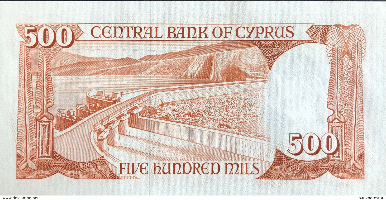 Cyprus 500 Mils, P-45 (1.6.1982) - UNC - Cyprus