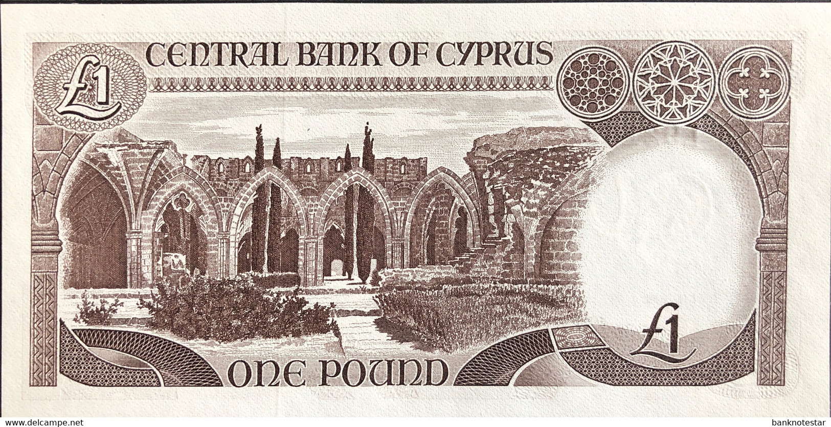 Cyprus 1 Pound, P-50 (1.11.1982) - UNC - Chipre