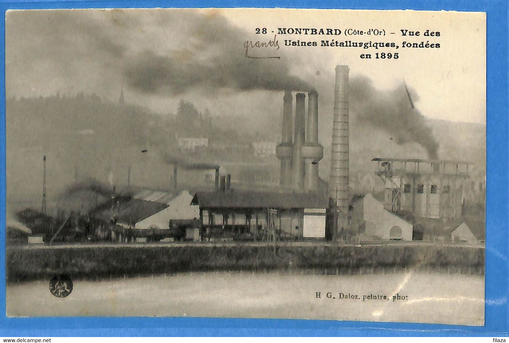 21 -  Côte D'Or - Montbard - Vue Des Usines Metallurgiques Fondees En 1895 (N8770) - Montbard