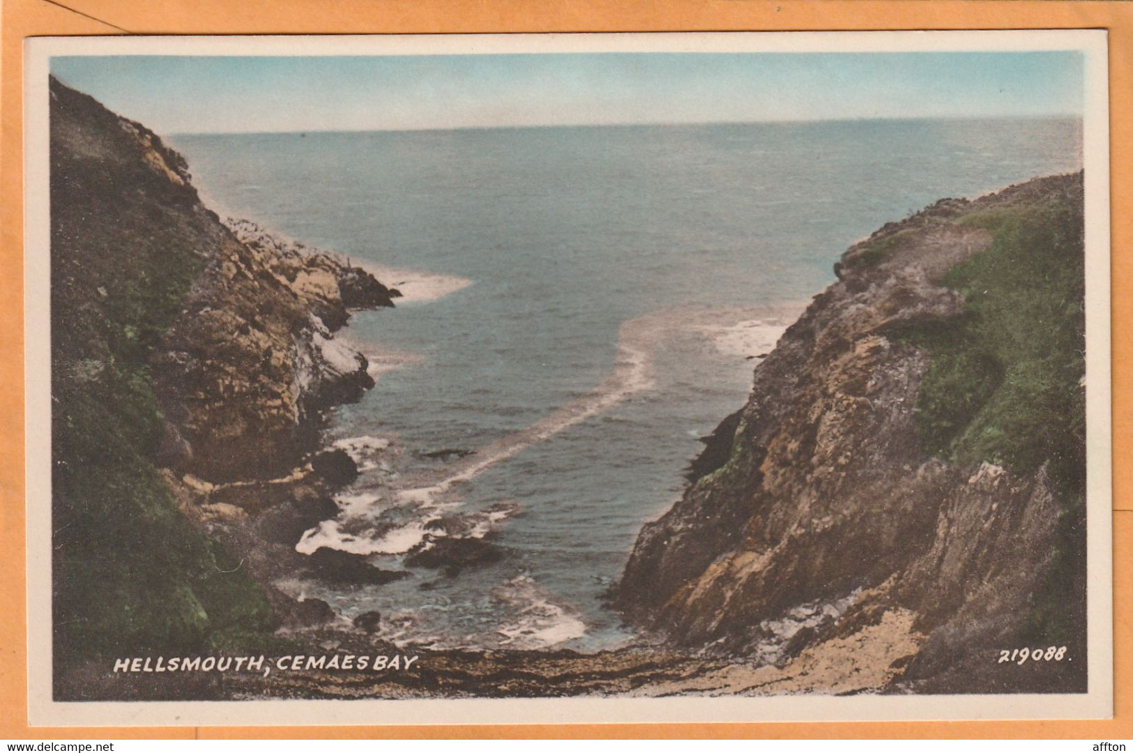 Cemaes Bay UK Old Postcard - Anglesey