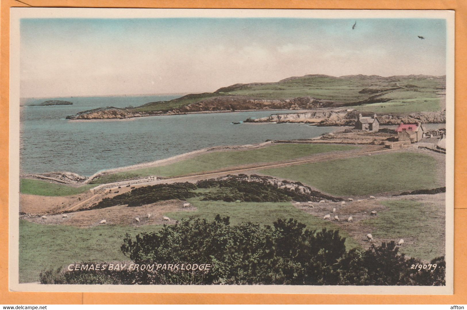 Cemaes Bay UK Old Postcard - Anglesey