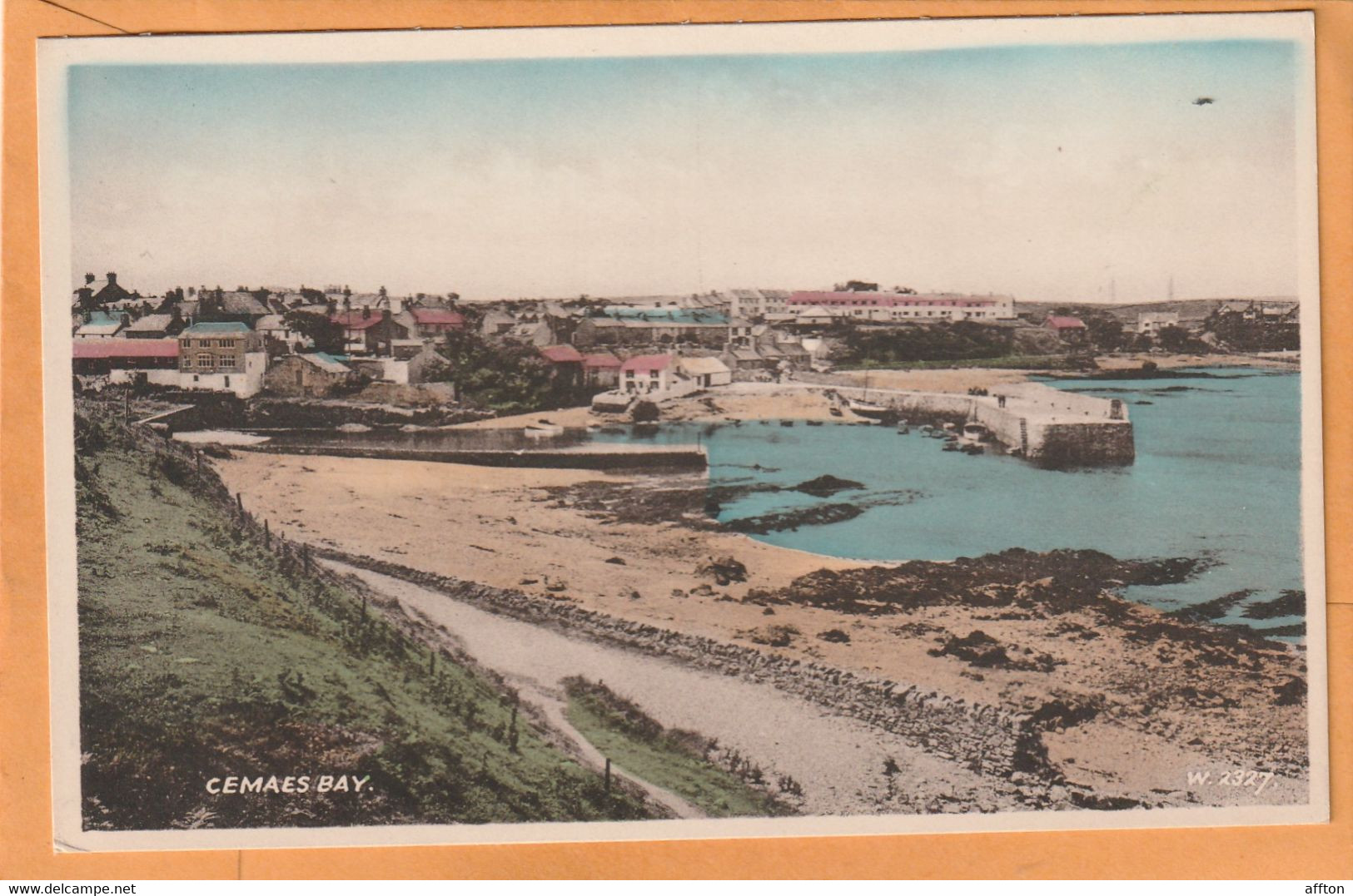 Cemaes Bay UK Old Postcard - Anglesey