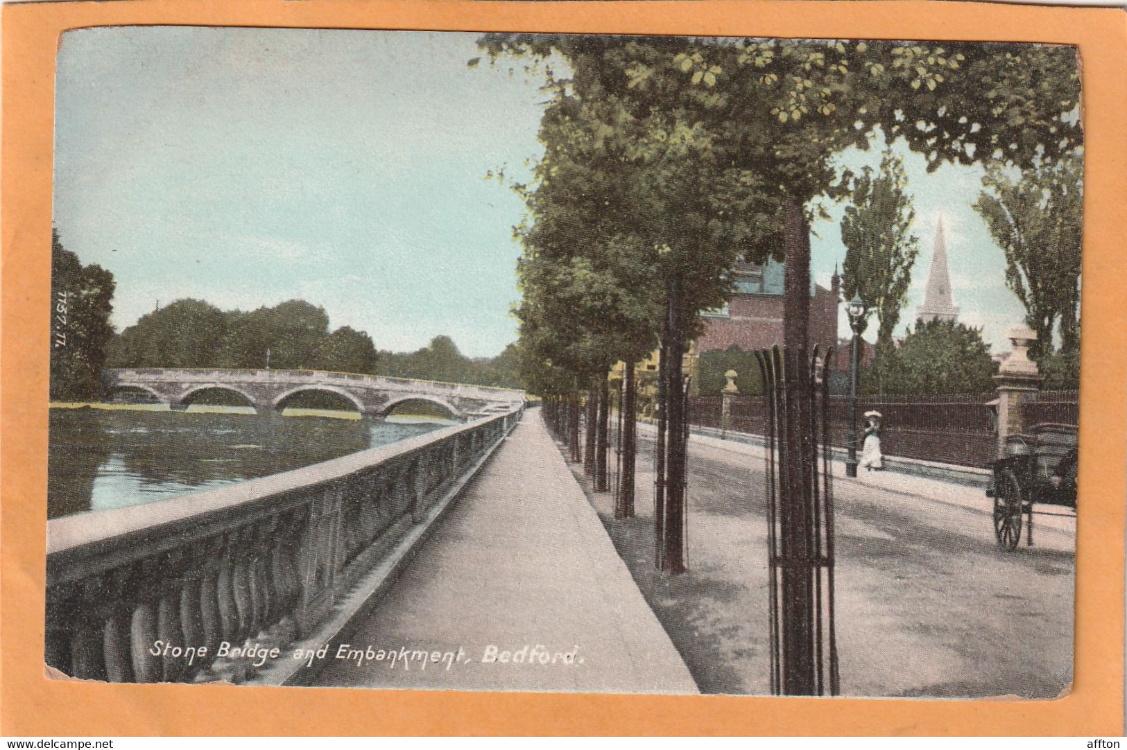 Bedford UK 1906 Postcard - Bedford