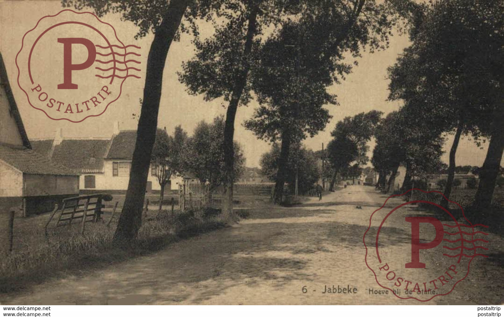 JABBEKE   HOEVE BIJ DE STATIE WESTVLAANDEREN - Jabbeke