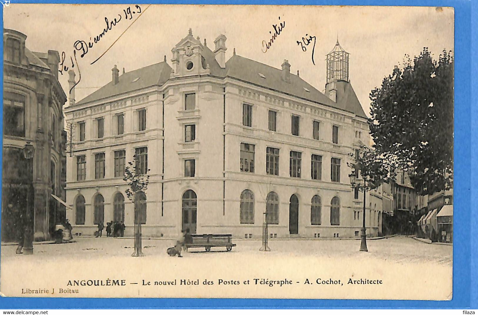 16 - Charente - Angouleme - Le Nouvel Hotel Des Postes Et Telegraphe - A. Cochot Architecte (N8788) - Angouleme