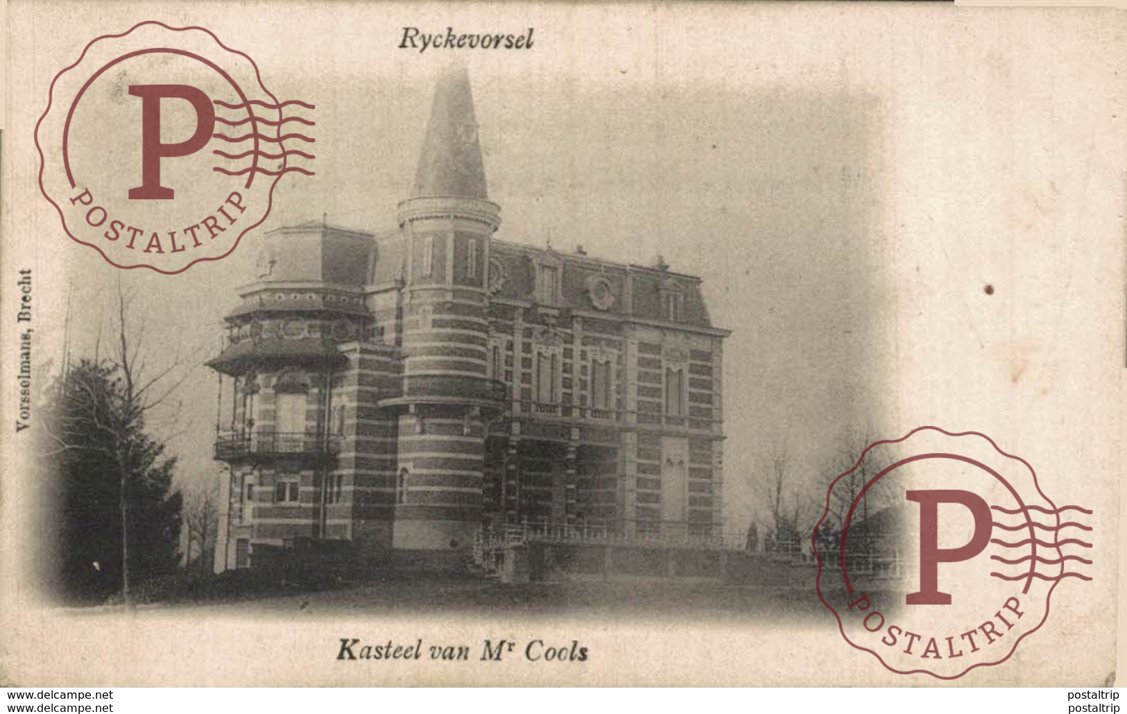 1902    KASTEEL VAN MR COOLS RIJKEVORSEL  RIJCKEVORSEL ANVERS ANTWERPEN - Rijkevorsel