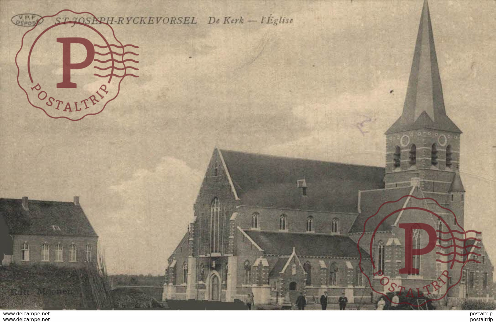 ST.JOSEPH RYCKEVORSEL  DE KERK L'EGLISE  RIJCKEVORSEL RIJKEVORSEL ANVERS ANTWERPEN - Rijkevorsel