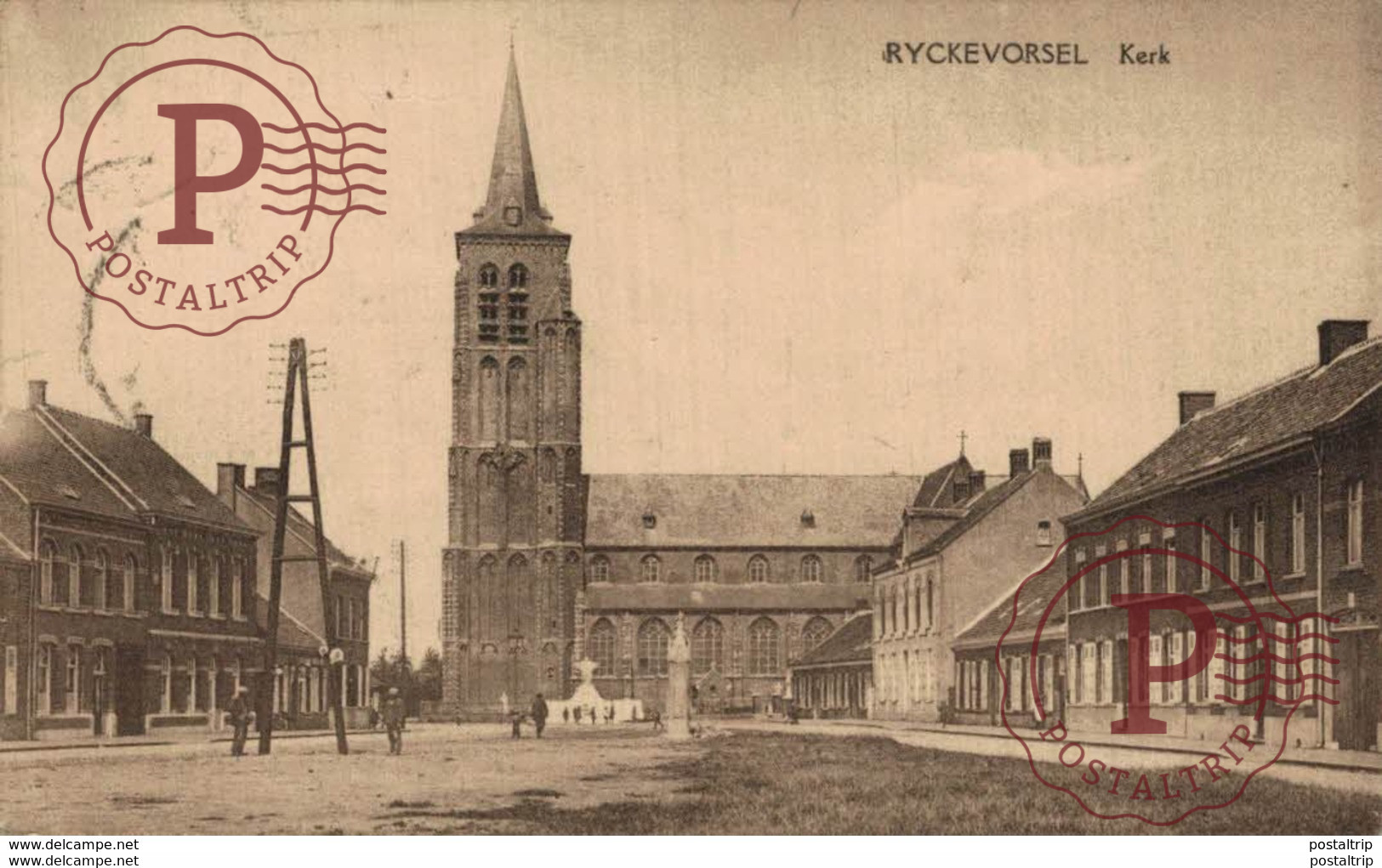 KERK  RIJCKEVORSEL RIJKEVORSEL ANVERS ANTWERPEN - Rijkevorsel