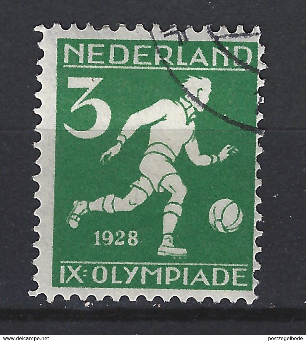 NVPH Nederland Netherlands Pays Bas Niederlande Holanda 214 Used; Voetbal, Football, Soccer Olympiade 1928 - Usados