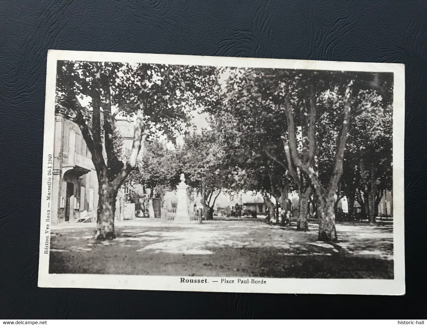 ROUSSET Place Paul Borde - 1940 - Rousset