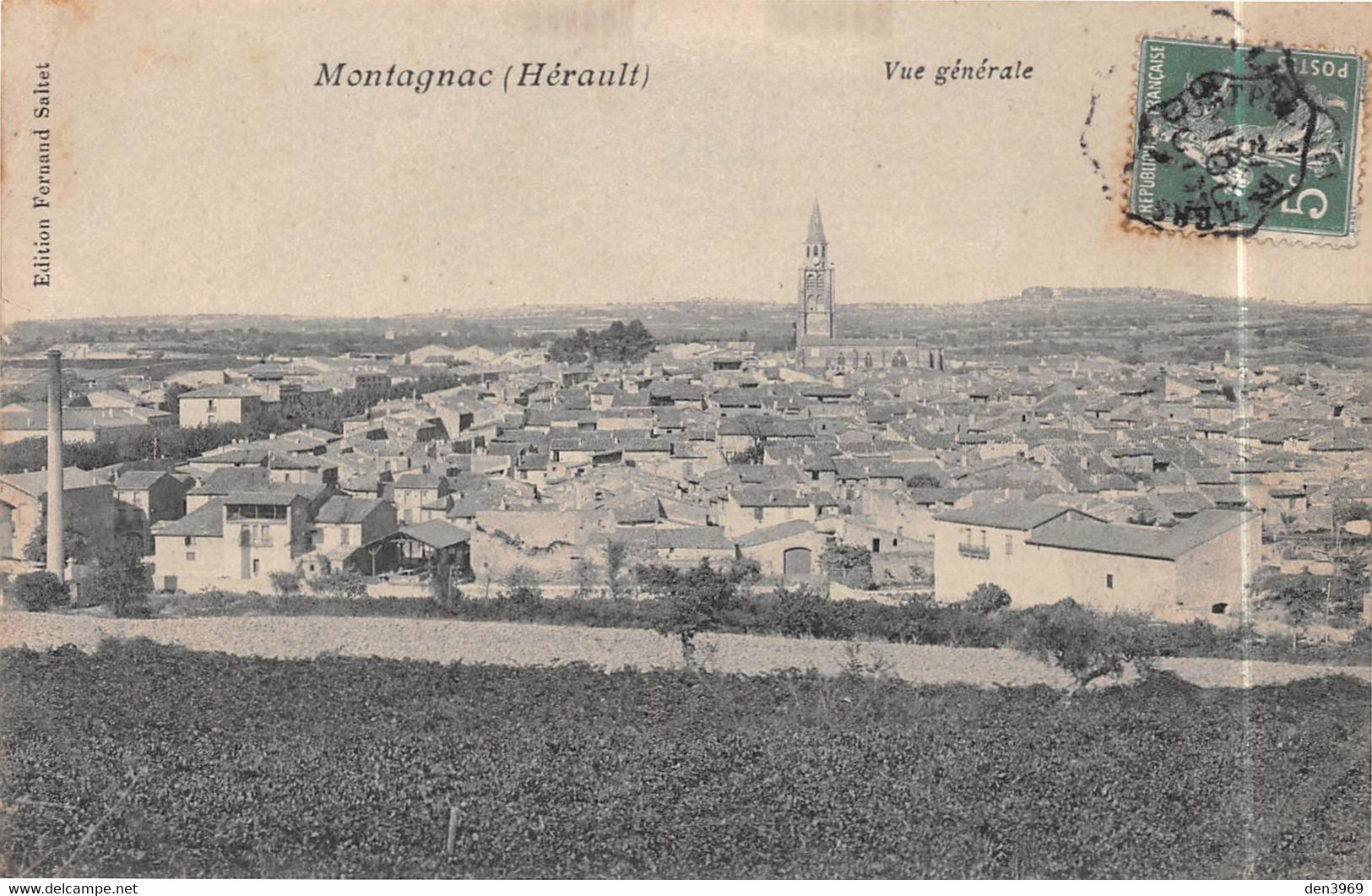 MONTAGNAC (Hérault) - Vue Générale - Montagnac