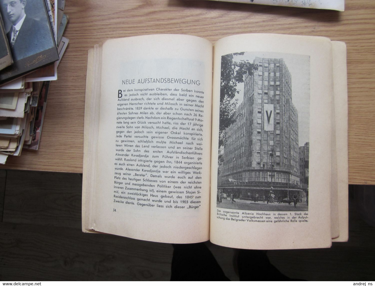 Stadt U veste Belgrad Im Wandel der Geschichte Dr Walter Gruber  Judische Hauptsynagoge Nazi occupation of Belgrade very