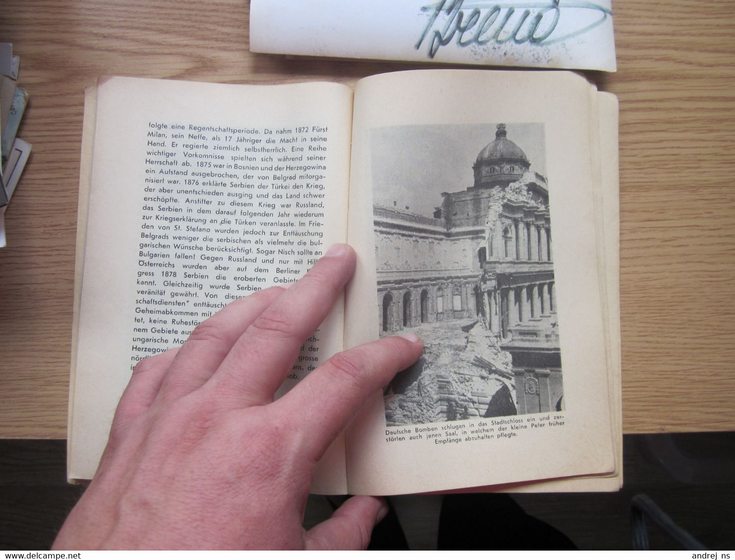 Stadt U veste Belgrad Im Wandel der Geschichte Dr Walter Gruber  Judische Hauptsynagoge Nazi occupation of Belgrade very