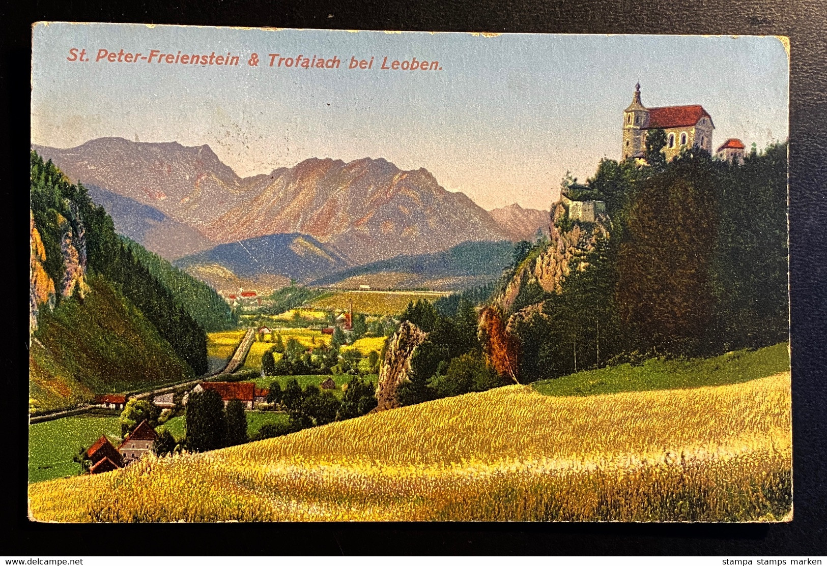 AK St. Peter Freienstein & Trofaiach Bei Leoben Gelaufen Ca. 1910 - Trofaiach