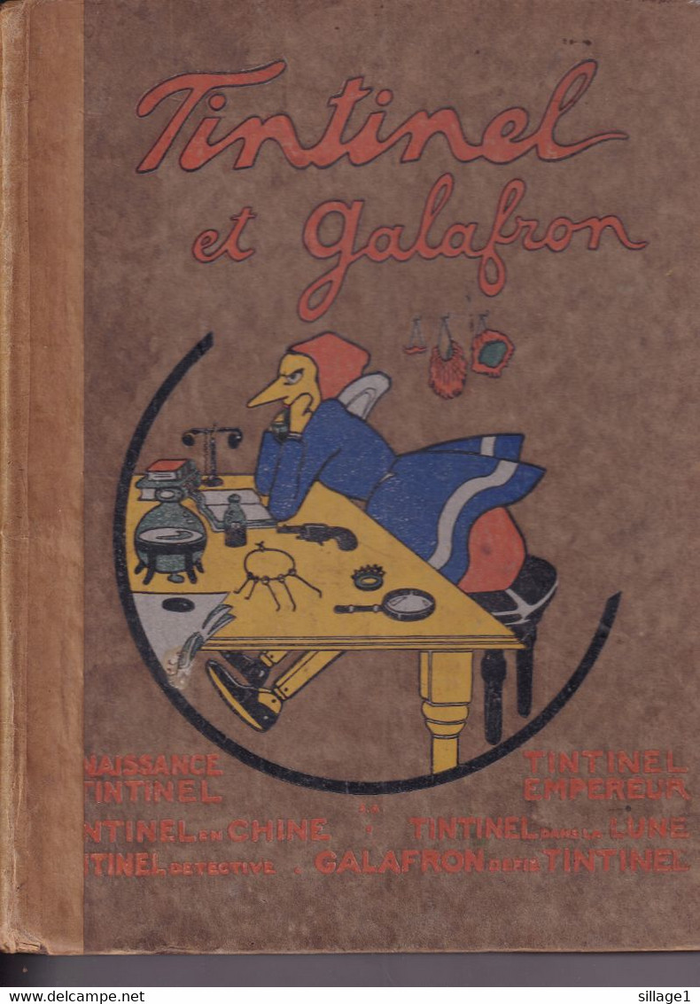Tintin Tintinel Et Galafron 6 Premières Séries De Tintinel  Dessins De Bartolozzi  Bibliothèque Du Chaperon Bleu Chine - Prime Copie