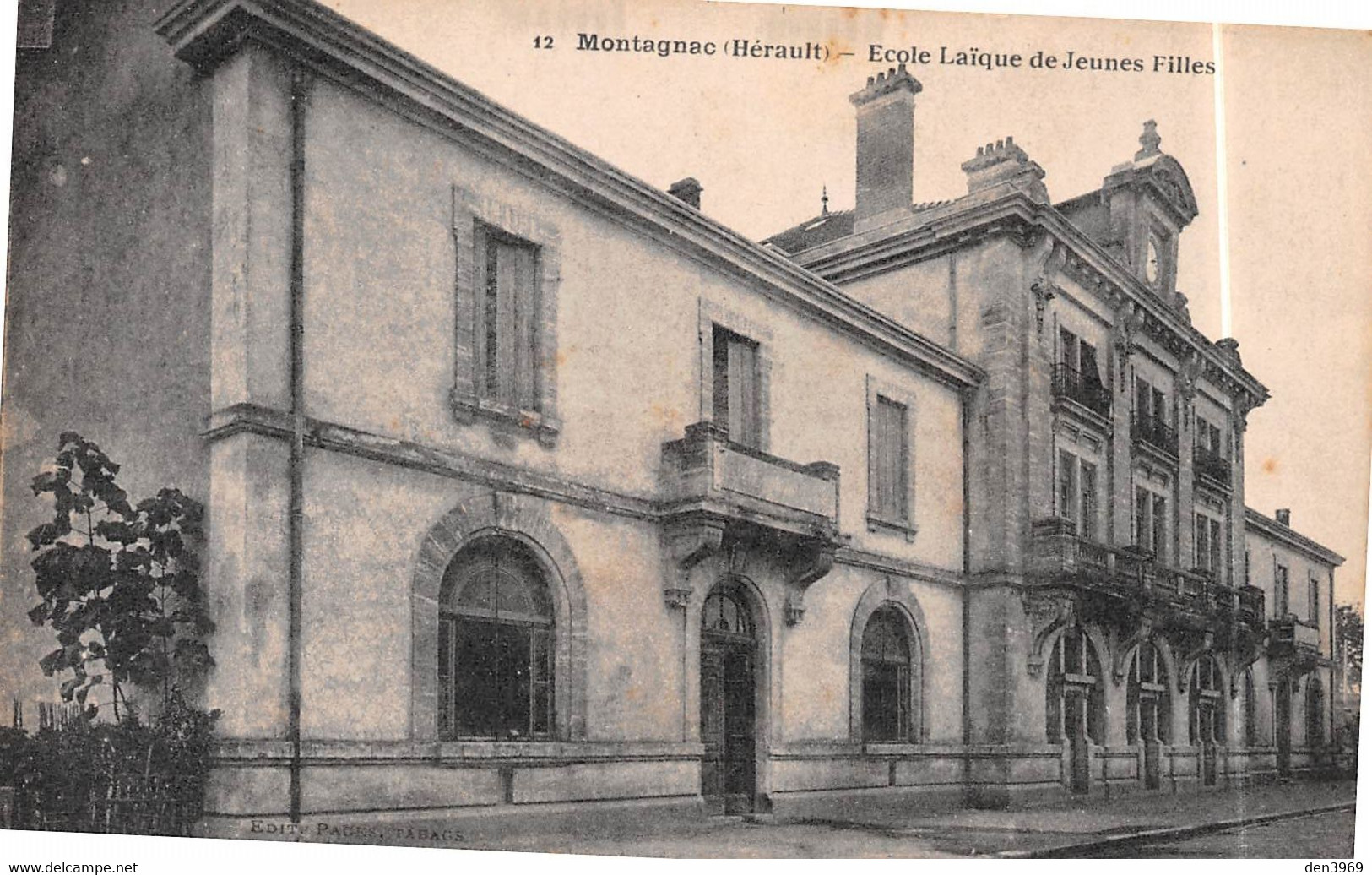 MONTAGNAC (Hérault) - Ecole Laïque De Jeunes Filles - Montagnac