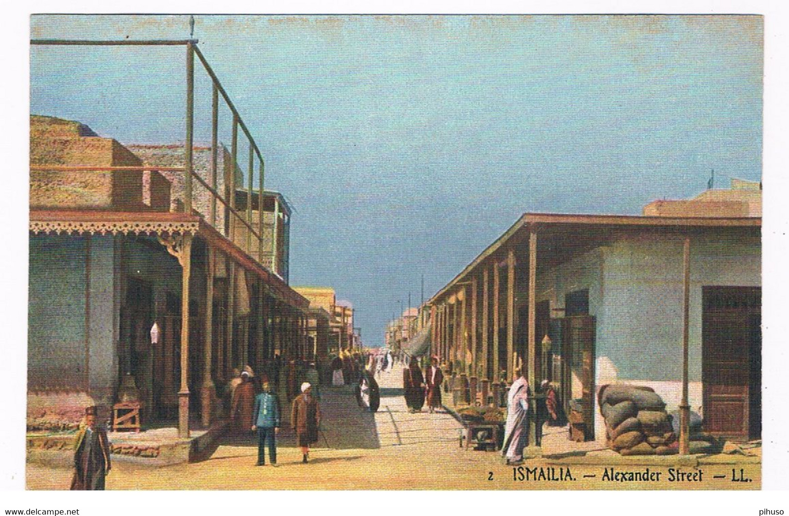 AFR-1539  ISMAILIA : Alexander Street - Ismailia