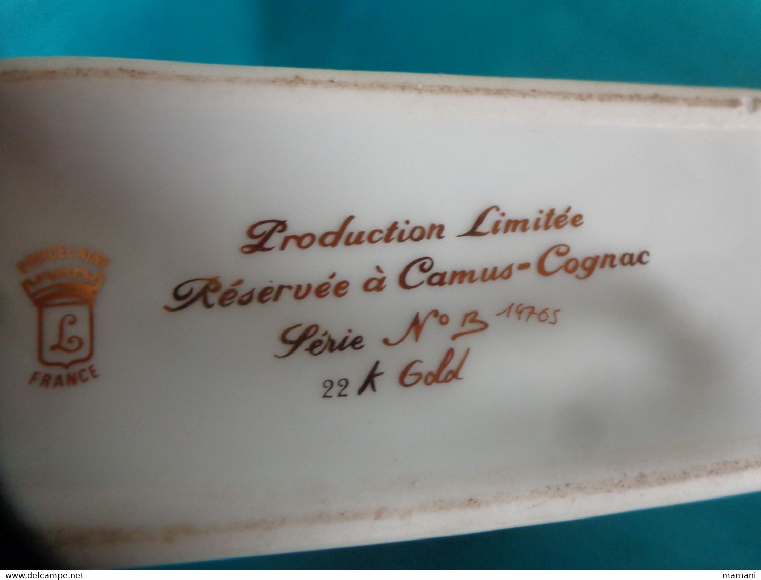 Bouteille Napoleon - Cognac Camus- Serie Limitee - Other & Unclassified