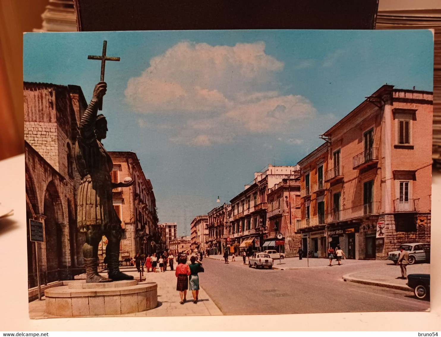 Cartolina Barletta  Eraclio Corso Vittorio Emanuele 1966 - Barletta