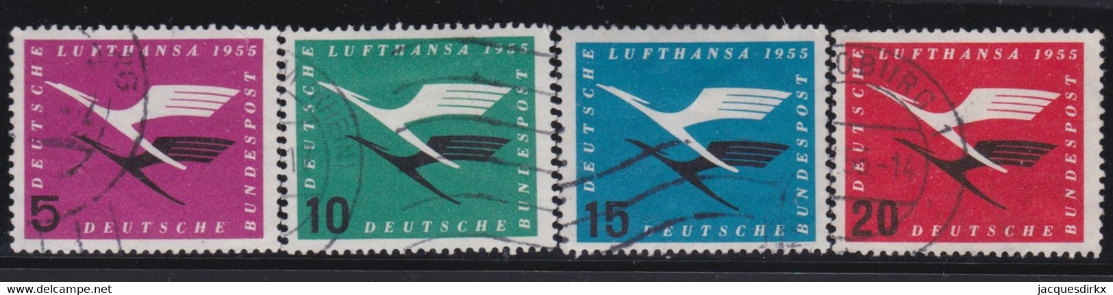 BRD     .   Michel    .    205/208    .    O    .      Gestempelt - Used Stamps