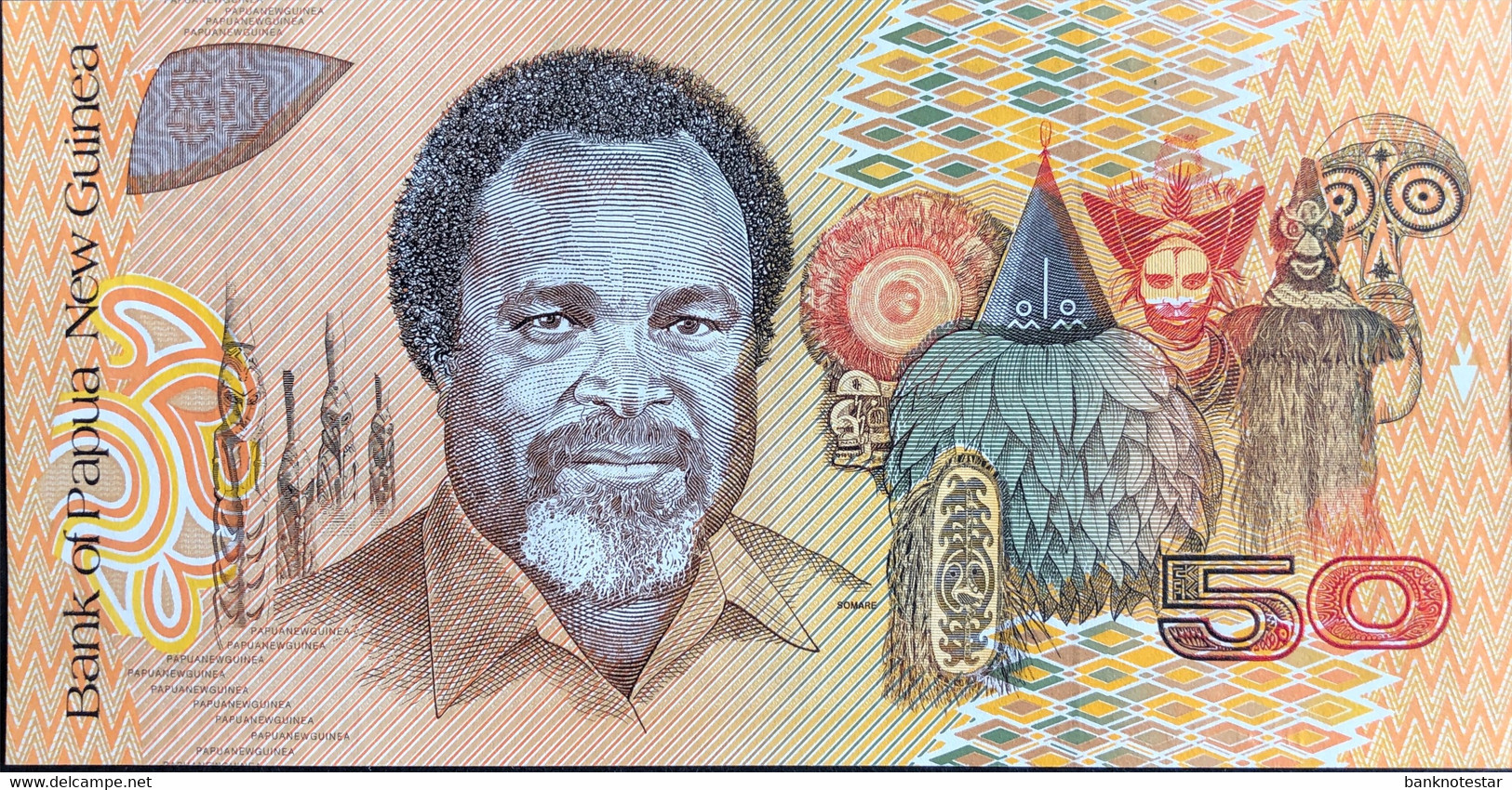 Papua New Guinea 50 Kina, P-11 (1989) - UNC - Papua-Neuguinea