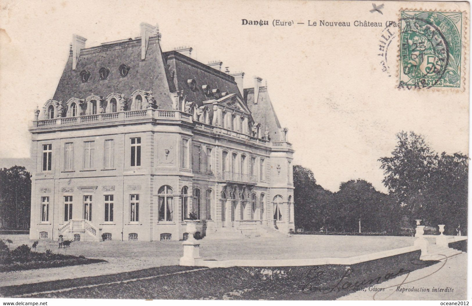 27 Dangu. Le Nouveau Chateau - Dangu