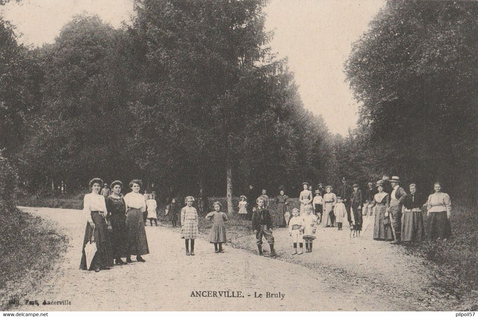 55 - ANCERVILLE - Le Bruly  (scan Recto-verso) - Montiers Sur Saulx