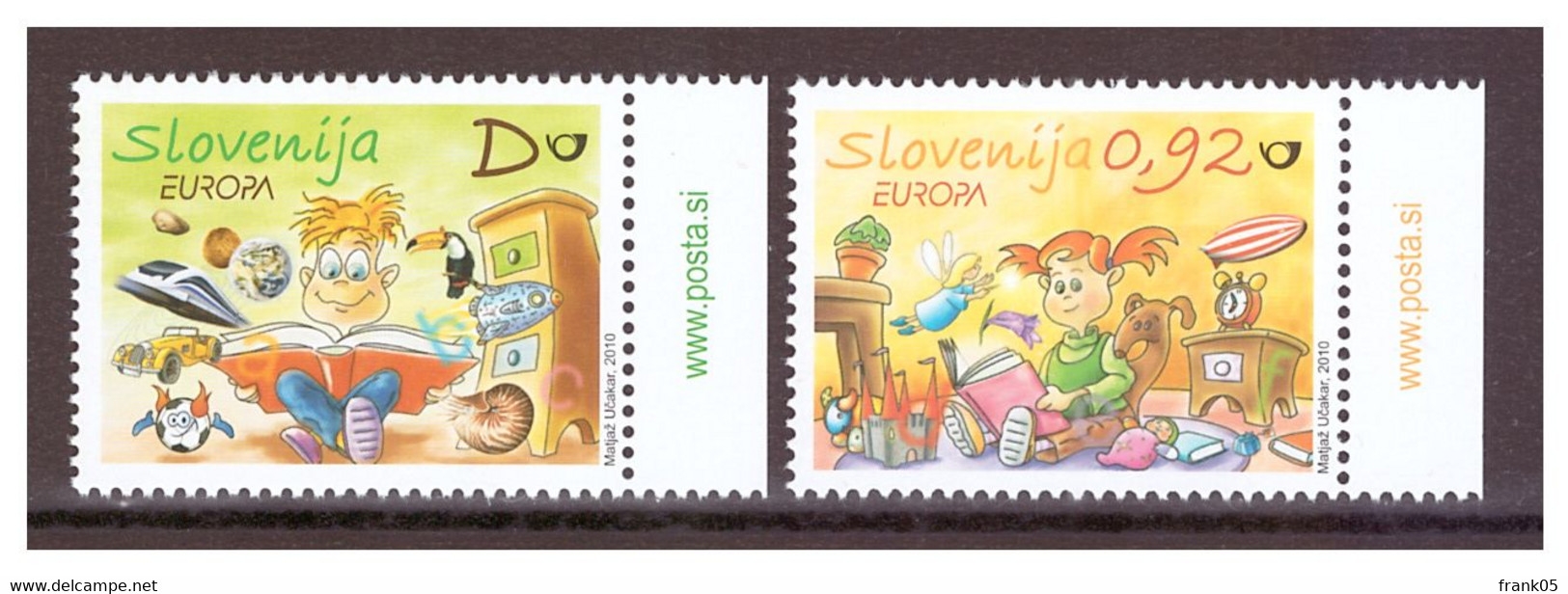 Slowenien / Slovenia / Slovenie 2010 Satz/set EUROPA ** - 2010