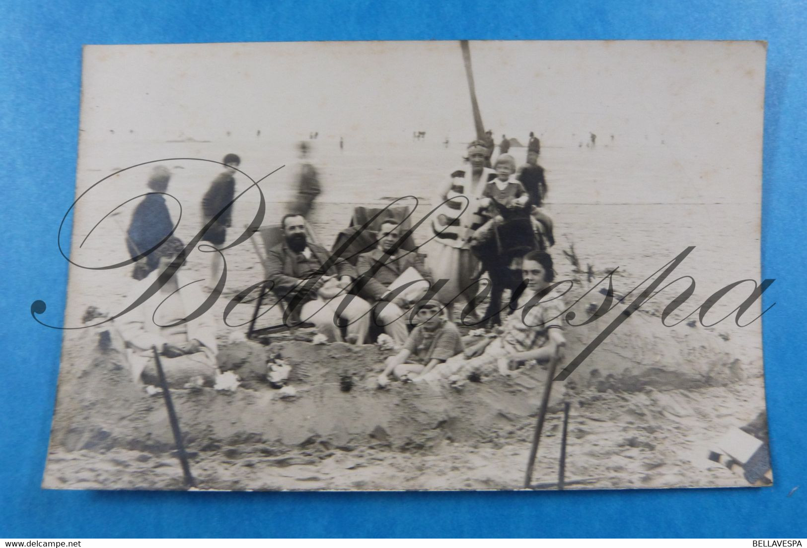 Badmode Noordzee Strand 3 X Foto's  Carte Photo Hortense  Naar Familie Ida En Piet. 1924 Famille Maillot De Bains - Mode