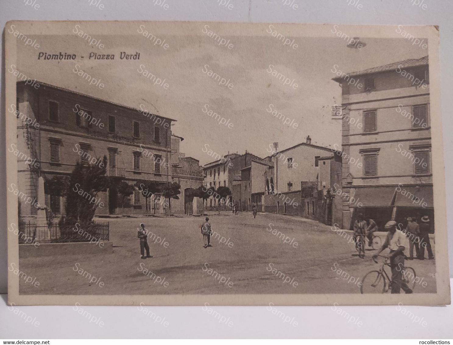 Italia Livorno PIOMBINO Piazza Verdi 1931 - Livorno
