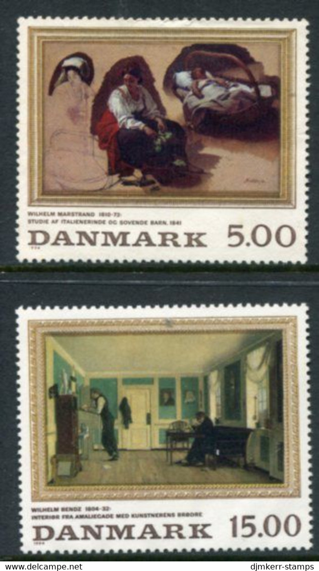 DENMARK 1994 Paintings MNH / **  Michel 1092-93 - Neufs