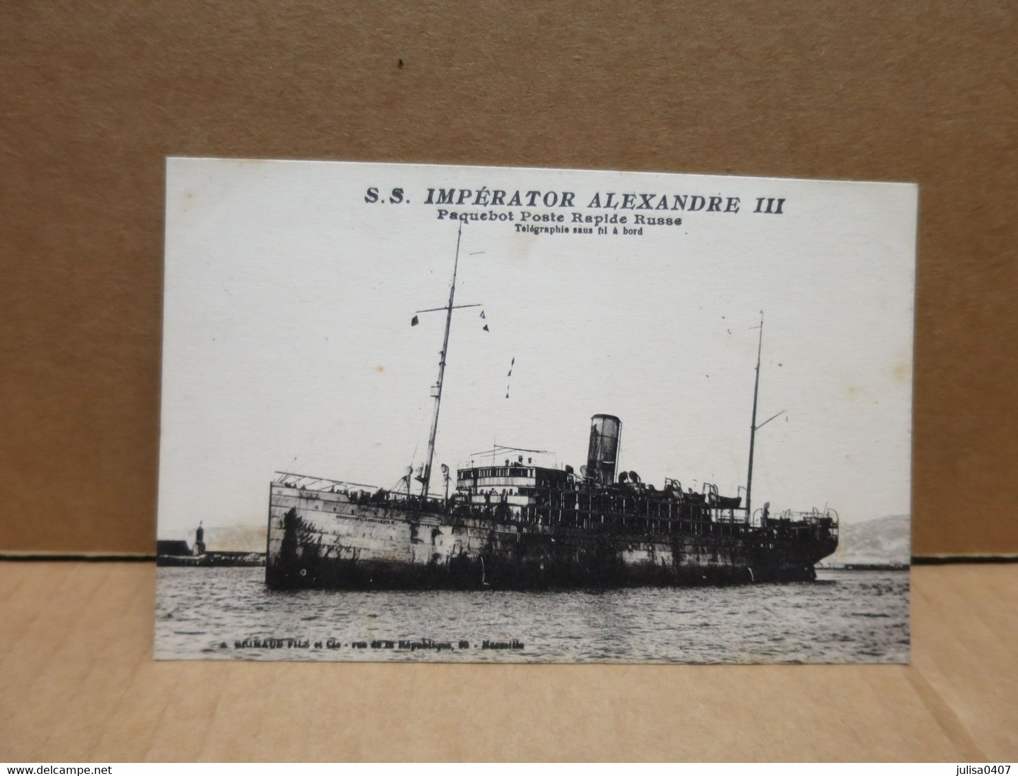 MARINE MILITAIRE RUSSIE SS Imperator Alexandre III - Guerra