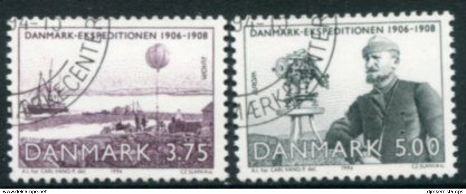 DENMARK 1994 Europa: Discoveries And Inventions Used. Michel 1077-78 - Gebraucht