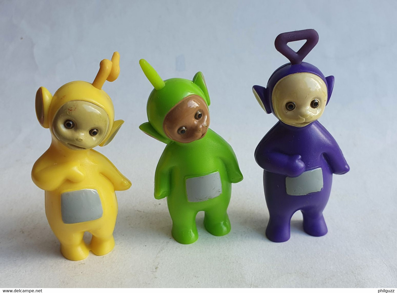 Lot 3 Figurines TELETUBBIES FIGURINE - Little Figures - Plastic