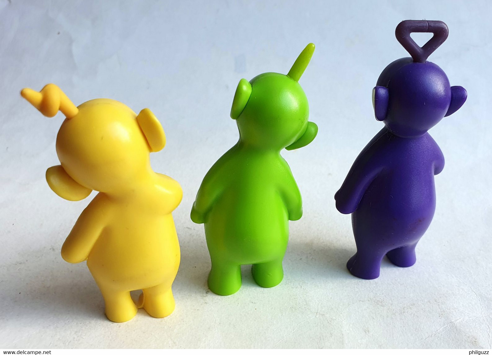 Lot 3 Figurines TELETUBBIES FIGURINE - Poppetjes - Plastic