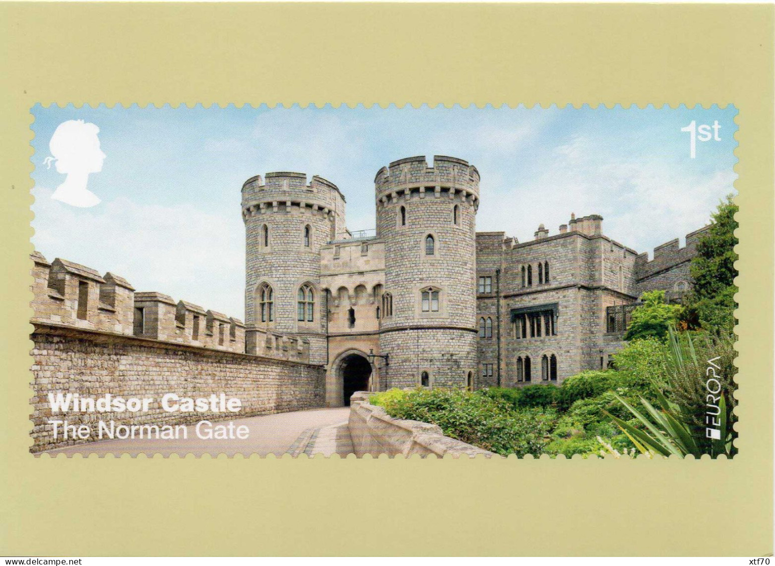 GREAT BRITAIN 2017 Windsor Castle Mint PHQ Cards - Tarjetas PHQ