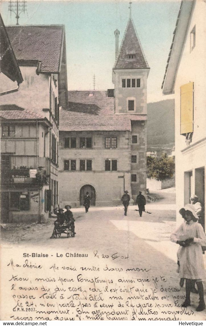 St-Blaise Le Chateau 1904 - Saint-Blaise