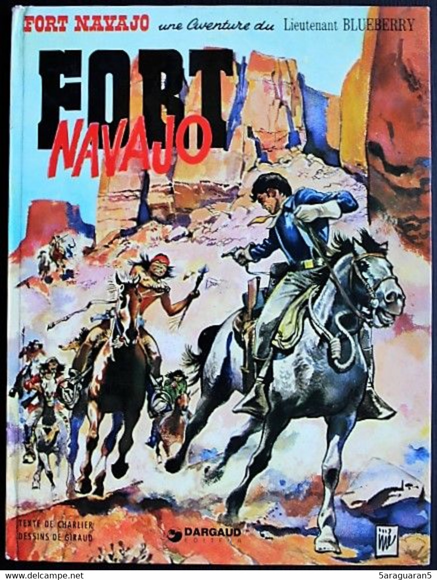 BD - Blueberry - 1 - Fort Navajo - Rééd. 1978 - Blueberry