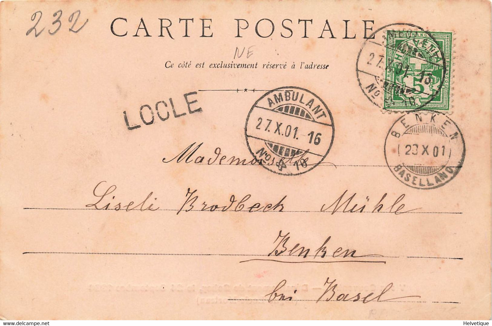 Souvenir Déraillement De Sobey  1884 - Accident De Train Ligne Le Locle Morteaux / Chaux-de-Fonds Doubs Linéaire - Le Locle