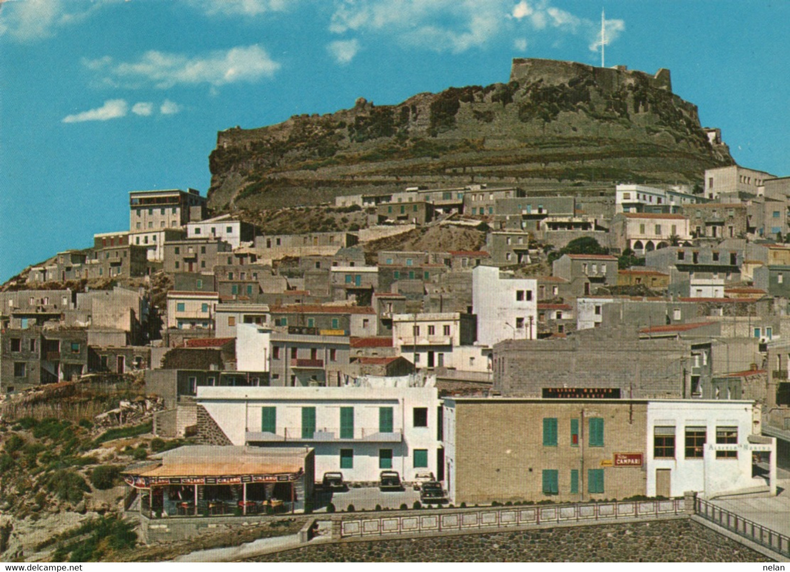 CASTELSARDO - PANORAMA PARZIALE  - F.G. - STORIA POSTALE - Sassari