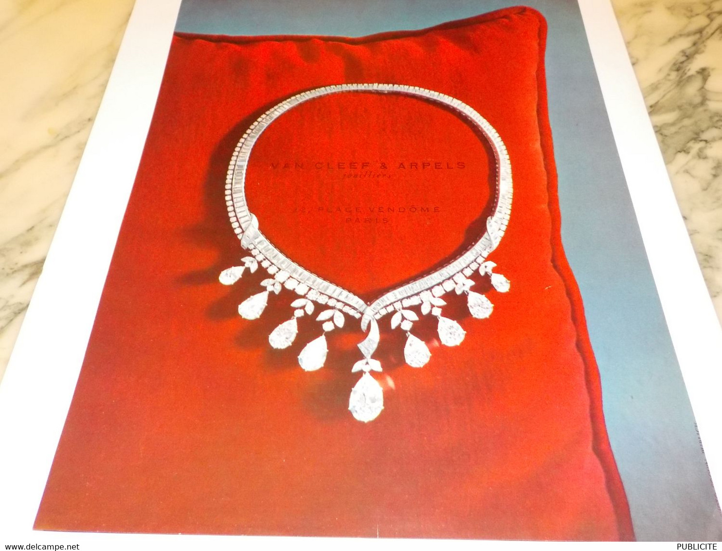 ANCIENNE PUBLICITE JOAILLIER VAN CLEEF & ARPELS LA BOUTIQUE  1958 - Sonstige & Ohne Zuordnung