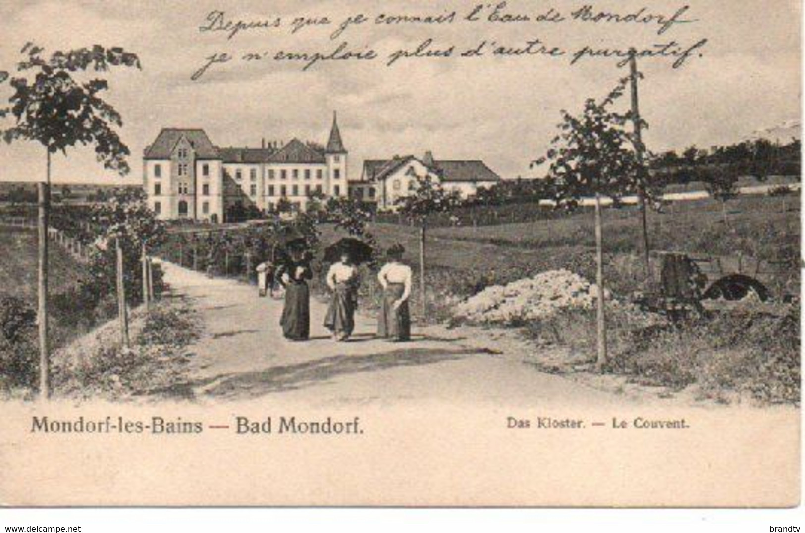 MONDORF LES BAINS Le Couvent     NELS LUXEMBOURG,Série 3 N°21 - Mondorf-les-Bains