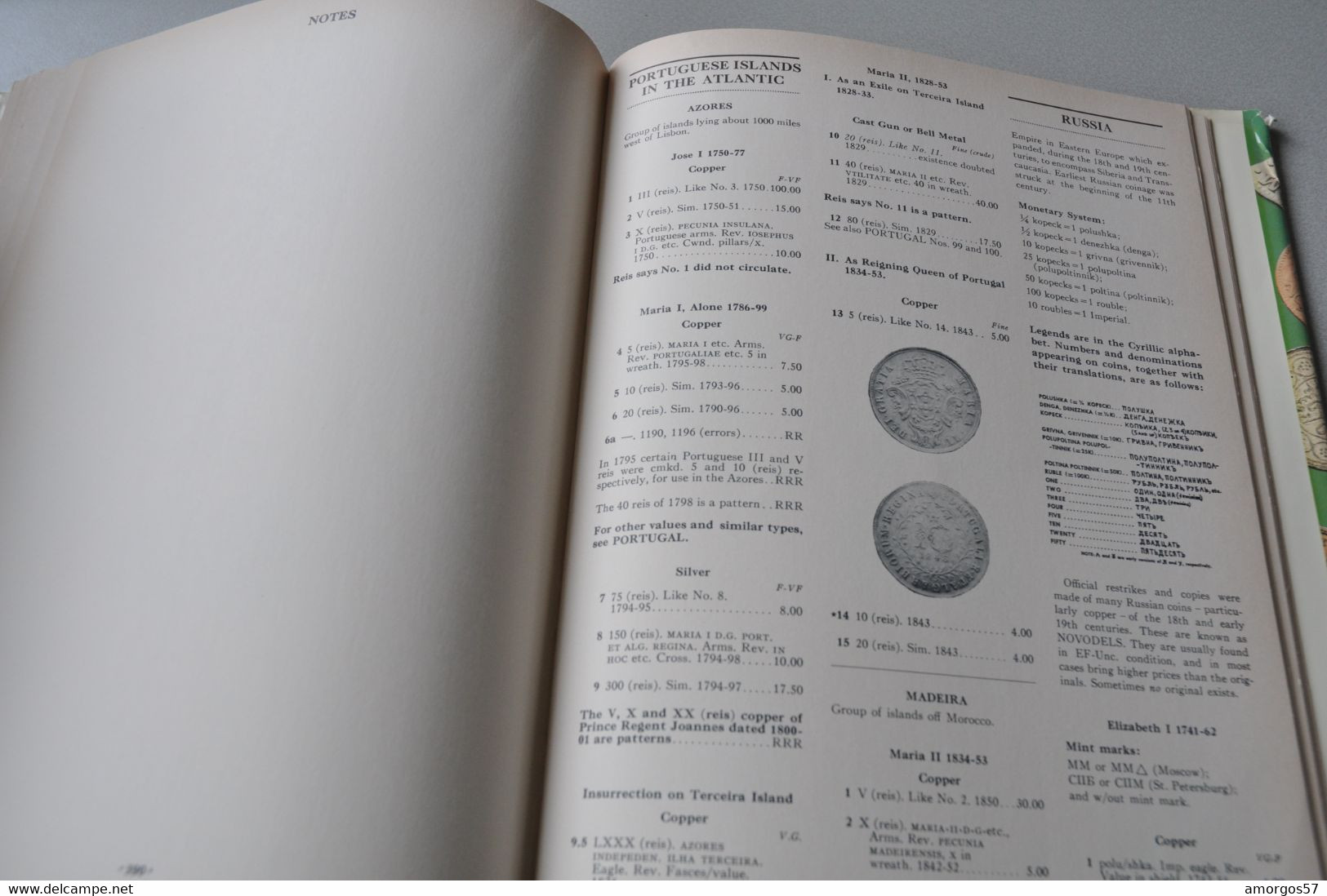 Coins of the World 1750-1850. Cataloque by W. Craig. 2nd edition 440 pages.