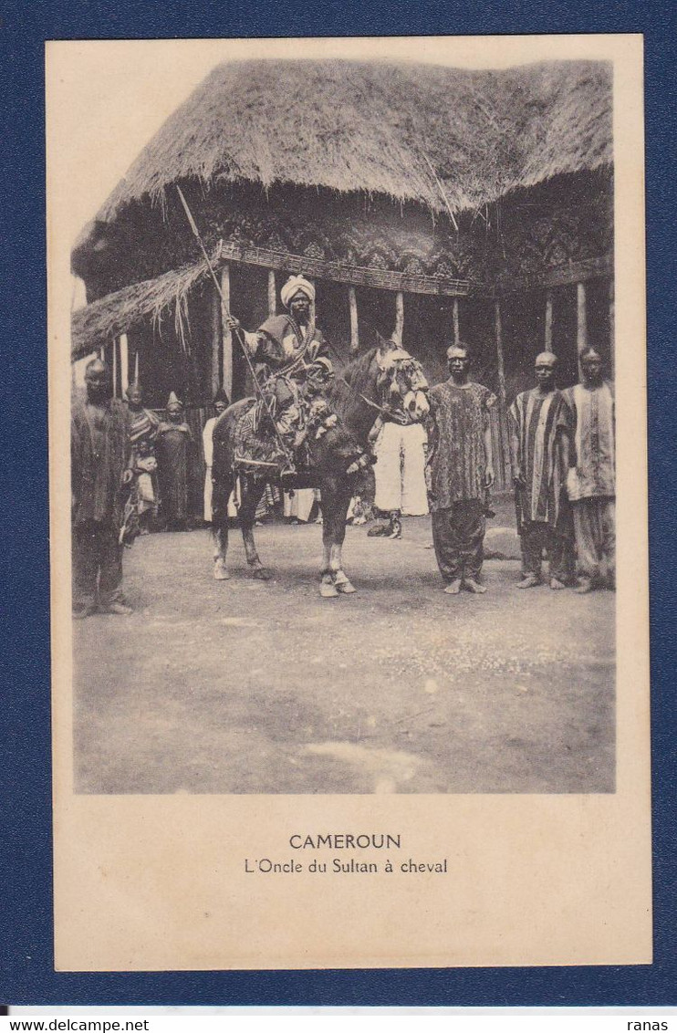CPA Cameroun Type Ethnic L'oncle Du Sultan Non Circulé - Cameroun